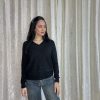 Black Knit Top - Image 2