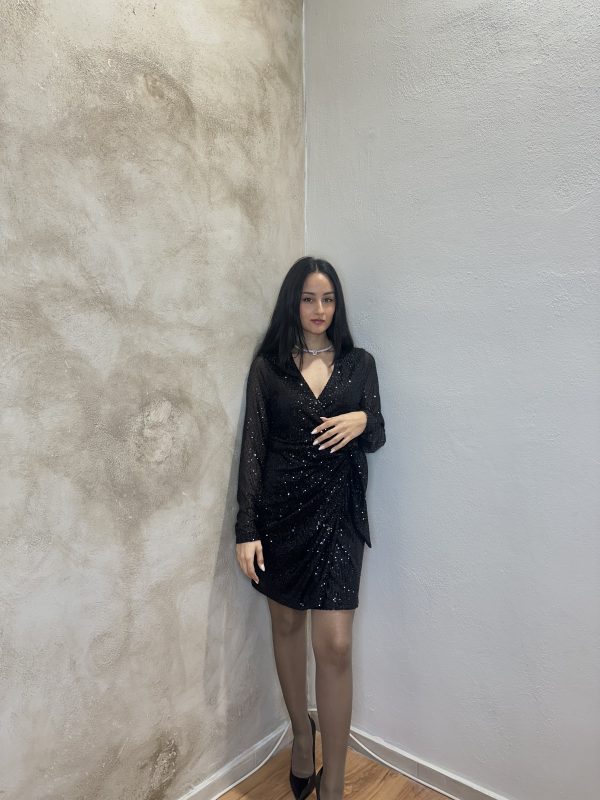 Black Sparkle Φόρεμα