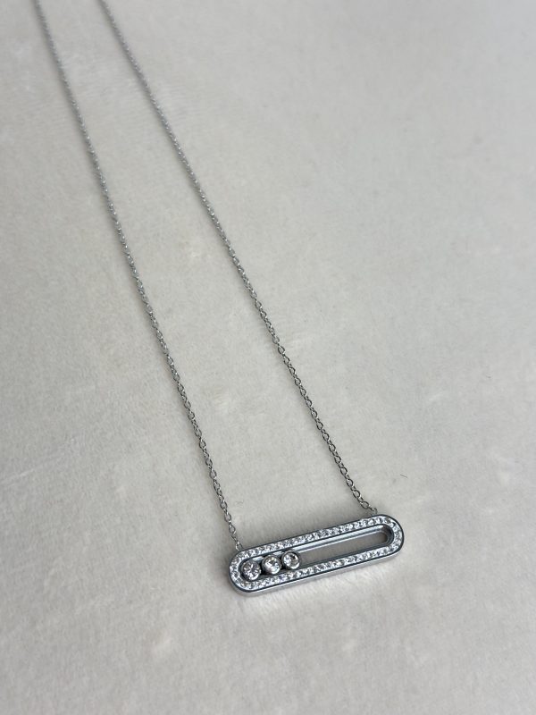 Rectangle Pendant Κολιέ